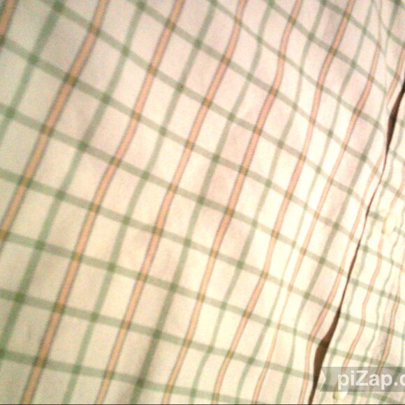 Dockers Mens Camp Shirt, Plaid Short sleeve shirt, Size Large - Picture 3 of 4